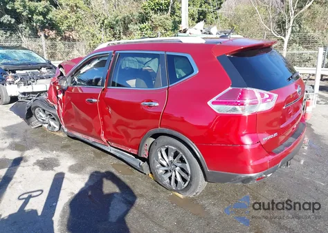 2014 Nissan Rogue Sl z USA, uszkodzony, nr VIN 5N1AT2MV0EC827690